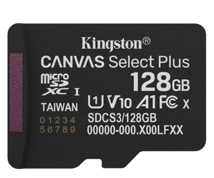 Karta pamięci KINGSTON 128GB microSDXC Canvas Select Plus SDCS3/128GB